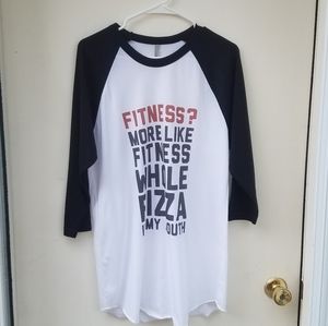 5050 large "fitness?..." shirt